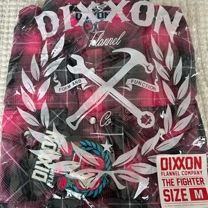 New Dixxon Women’s Pink Flannel - The Fighter - Medium
